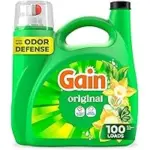 Gain Liquid Laundry Detergent with Odor Defense 4-Pack for $36.13