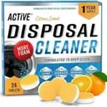 Garbage Disposal Cleaner Deodorizer Tablets (24 Pack) for $12.72