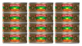 12-Pack Genova Yellowfin Tuna in Olive Oil for $19
