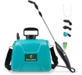 2-Gallon Giftsfaloy Battery Powered Garden Sprayer with 3 Nozzles for $25