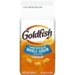 Goldfish Baked Whole Grain Cheddar Cheese Crackers 6.6oz for $1.90
