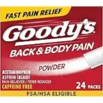 24-Count Goody’s Back and Body Pain Relief Powder for $1.59