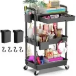 Goovilla 3-Tier Rolling Utility Cart for $14.95 with Free Shipping