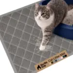 GORILLA GRIP 24″ x 17″ Cat Litter Trapping Box Mat for $9.89