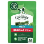 Greenies Regular Dental Dog Treats 27oz for $12.96