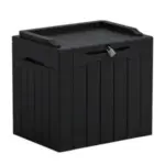 Greesum 31 Gallon Lockable Resin Deck Box for $22