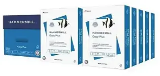 Hammermill Copy Plus 8.5″ x 11″ Copy Paper – 5000 Sheets for $39.99