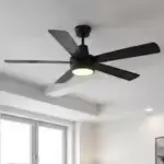 Hampton Bay Fanelee 54-Inch White Color Changing LED Smart Ceiling Fan for $139.00