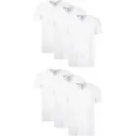 Hanes Men’s V-Neck Cotton Undershirts (6-Pack) for $14.98