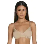 Hanes Wireless T-Shirt Bra in Nude Heather for $7.23