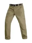 HAN·WILD Men’s Water Resistant Tactical Pants for $12