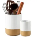 2-Piece HASENSE Ceramic Utensil Holders for $18 with Free Shipping