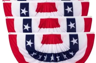 Heartome Bunting Flags Set of 4 for $20.99