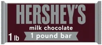 Hershey’s 16-Oz Milk Chocolate Bar for $4.79