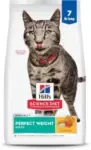 7lb Hill’s Science Diet Perfect Weight Dry Cat Food for $12 with Coupons