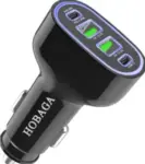 HOBAGA USB C AVS PD 3.2 QC 5.0 Car Charger Adapter for $3.99