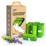 Home Compostable Dog Poop Bags – 120 Count for $4.79