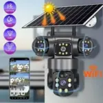 Home Security Camera System – Solar Battery Powered Wireless WiFi Outdoor, 50% Off ($57.69)