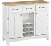 Homestyles Buffet of Buffets Off-White Server for $97