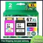 HP 67XL Ink Cartridge for Deskjet and Envy Printers – Now $27.00