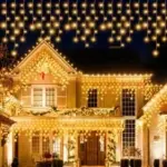 IJIL 32.8 ft 400 LED Icicle Outdoor String Lights for $24.12