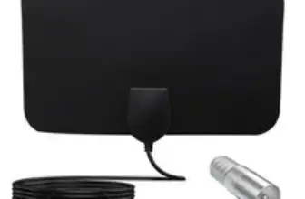 Elegant Black Indoor Antenna for Local Channels – Now $8.79