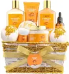 JAF 10-Piece Beauty & Personal Care Spa Set Basket for $34.98 $35
