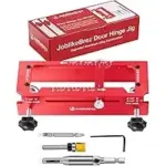 JoblikeBrez Aluminum Alloy Door Hinges Router Jig for $16.79
