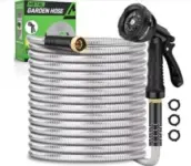 Kebos 50′ Garden Hose with Sprayer for $20 – Spring Gardening Sale $20.00