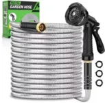 Kebose 50ft Stainless Steel Garden Hose for $19.99