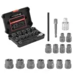 KFFKFF 16-Piece Impact Bolt and Nut Remover Set for $13.99