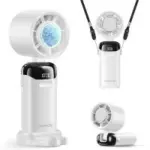 Kimmoo N16 Handheld Portable Turbo Fan with Ice Cooler for $9.99