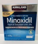 Kirkland Minoxidil 5% Extra Strength for Men – 6 Month Supply for $25.25