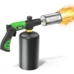 Koackl Adjustable Flame Propane Torch (Black) for $16.99