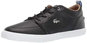 Lacoste Men’s Bayliss 119 1 Shoes in Black/White for $48.22