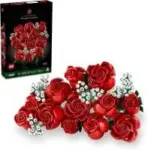 LEGO Icons Bouquet of Roses Artificial Flower Set for $39.99
