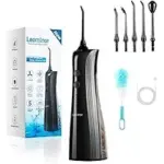 Leominor Portable Water Dental Flosser with 5 Modes for $6.99