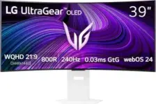 LG Ultragear 39″ Curved OLED Gaming Monitor Now $768