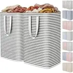 2-Pack Lifewit 80L Collapsible Laundry Baskets for $8.39