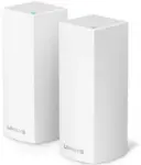 Linksys Velop AC2200 Tri-Band Mesh Wi-Fi Router System 2-Pack for $24.99