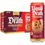 Liquid Death Sparkling Energy Murder Mystery Zero Sugar Drink 12-Pack for $13.19