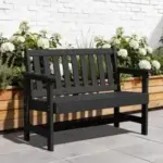 LOYALICE HDPE 48.8-Inch Weather-Resistant Park Bench for $159.99