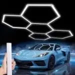 LZHome 64500lm 5000K LED Hexagon Garage Lights (25-Pack) for $47.76