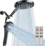 Magichome Rainfall Shower Head Filtered Handheld Combo for $40