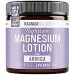 Magnum Solace Nighttime Magnesium Lotion with Arnica 5oz for $6.29