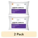 Mainstays Comfort Complete Bed Pillow 2-Pack for $6.19