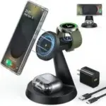 Meifigno 3-in-1 Samsung Magnetic Wireless Charging Station for $15.99
