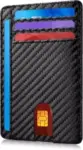 Meliya Slim RFID Blocking Leather Wallet for $3.99