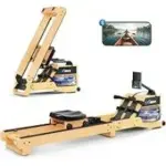 Merach Foldable Water Rowing Machine for $202.99 – 49% Off