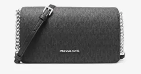 Michael Kors Jet Set Medium Signature Logo Crossbody Bag for $47.99